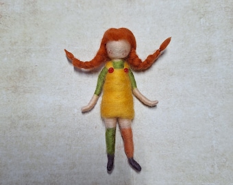 Pippi Langstrumpf, Pumuckl, Madita, Ronja, Kinderfigur, Michel Lönneberga, Geburtstag, Filzfigur, Filzfiguren, Steckfigur, Stecker