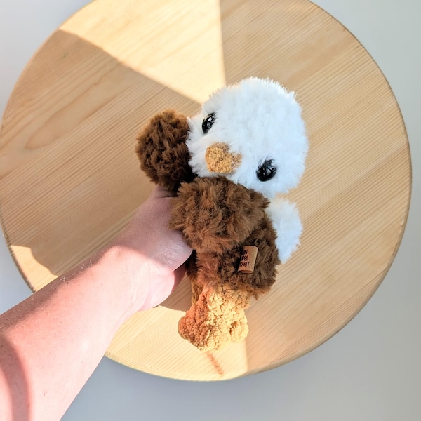 Eagle Snuggler || Ready to Ship || Little Lovey || Crocheted Plush || Heirloom || Americana
