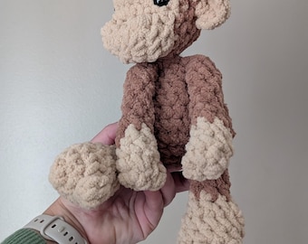 Wild Animal Plushie || Ready to Ship || Mini Stuffed Animal || Hippopotamus || Lion || Tiger || Monkey || Gorilla