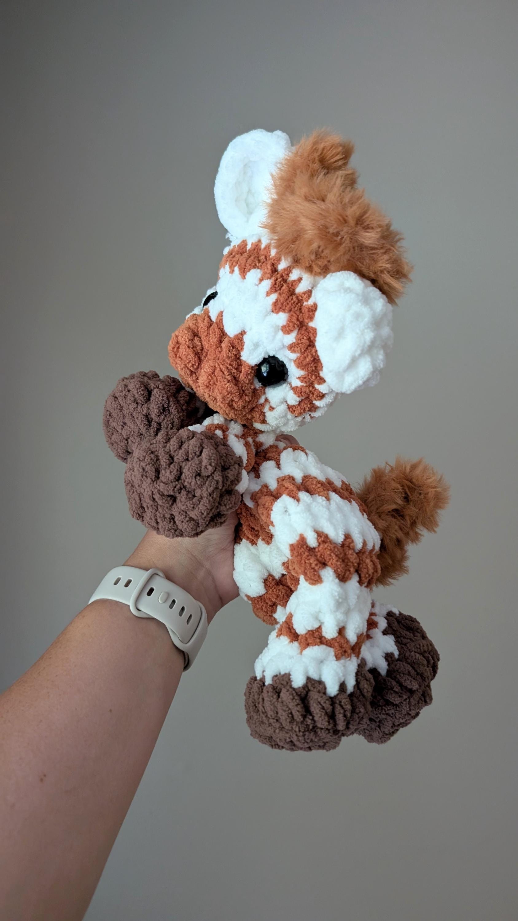 Rust Zebra Lovey || Ready to Ship || Zara the Zebra || Stuffed Animal || Wild One
