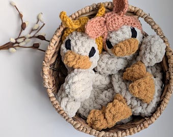 Baby Duck Lovey || Ready to Ship || Boho Nursery