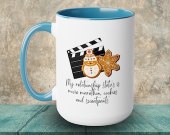 Movie Lover Gift Mug Large Ceramic Mug for Gift Mug for Her Gift Mug Coffee Funny Coffee Lover Gift Mug Hot Mug Coffee Mug Hot Chocolate Mug