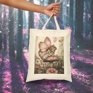 Cadeaux de fée personnalisés Sac fourre-tout fille de fée Sac fourre-tout personnalisé Sac fourre-tout mignon Cadeau fille Cadeaux de baby shower pour filles Cadeau d'anniversaire petite amie