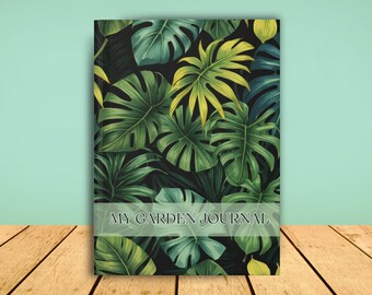 Custom Book Forest Green Fern Decor Journal Notebook Personalized Journal Diary Notebook Gift Woodland Journal Leaf Notebook Journal Nature