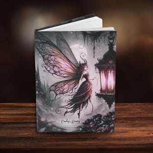 Personalized Fairy Journal - Gothic Fairycore Notebook