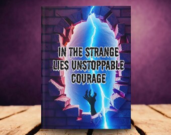Monster Gift Notebook Journal Hardcover Custom Lined Journal Upside Down Strange Gifts Demagorgon Boys Notebook for Girls Journal