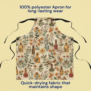 Personalized Apothecary Apron - Moody Botanical Kitchen image 7