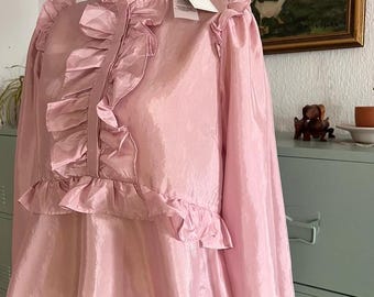 Adorabl blusa Neo Noir con volantes rosa pastel (69 EUR New)
