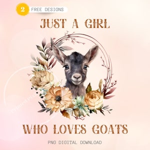 Goat PNG, Sublimation Digital Download ONLY, waterslide images, Goat mama gift, goat png for shirt