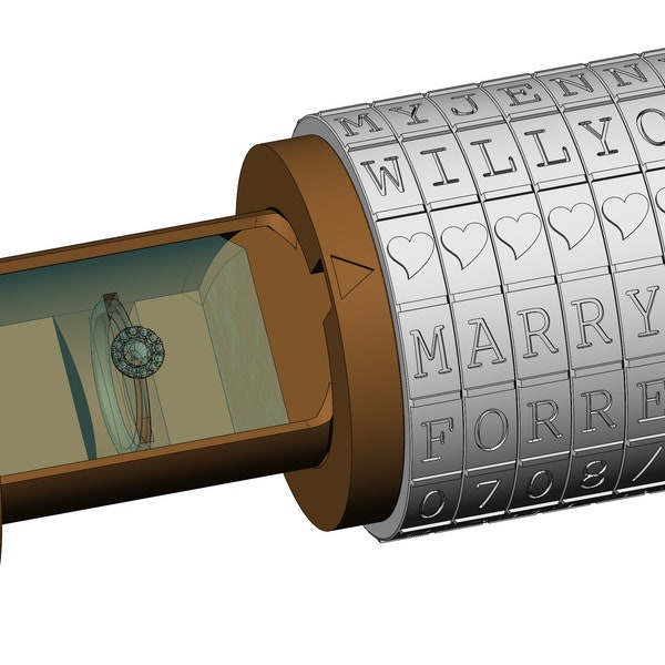 Puzzle Boxes for Engagement Ring Etsy