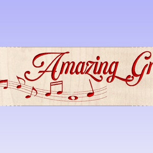 Amazing grace CVR file VCarve