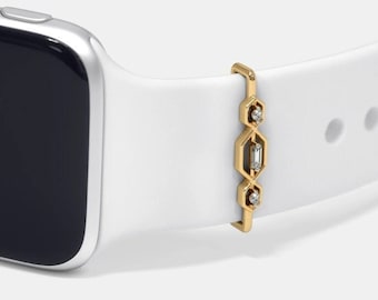 Apple watch Charm,14k solid gold apple watch charm,Apple watch band charm,smart watch accessories,watch charm,Multiwearable charm