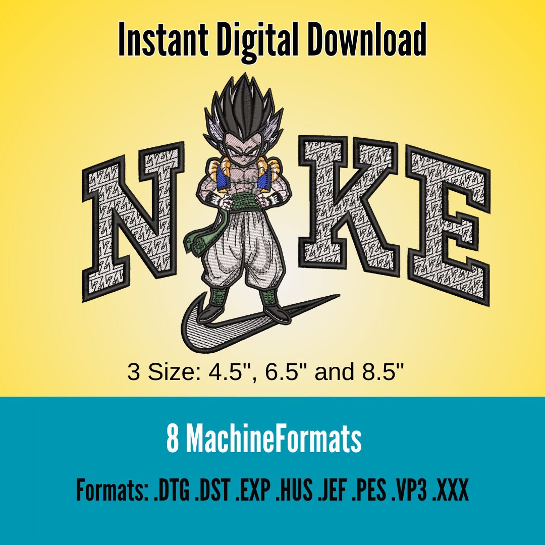 Anime Embroidery Design, Anime Machine Embroidery File, Anime Fan Art ...