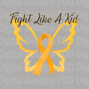 Transparent png Fight Childhood Cancer Fight Like A Kid | Sublimation | DTF | DTG