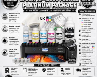 DTF Converted Epson XP-15000 Printer Platinum Package
