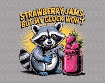 Marmellate di fragole ma la mia Glock non si accende PNG Clipart di procione Download digitale