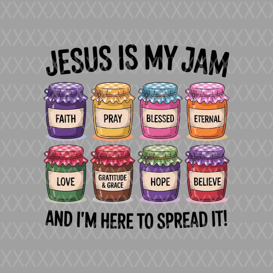 Jesus is My Jam Digital PNG | Christian Faith Inspirational Instant ...