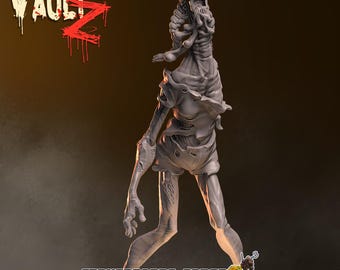 Spitter Zombie Miniature | 4K HD Resin Print | Vaultz | Wargaming | TableTop | Left 4 Dead | Apocalypse | Survival | Wasteland