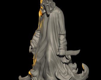 Ghost Face Scream Killer | 12K HD Resin Print | Vaultz | TableTop | Halloween | Dungeons and Dragons| Survival | Horror