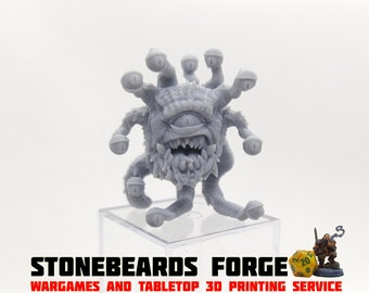 Beholder | 4K HD Resin Print | 28mm Miniature | Wargaming | TableTop | Dungeons and Dragons | D&D | Roleplaying | Pathfinder