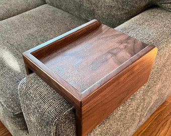 Custom Handmade Arm Tray Table | Sofa Table | Armrest Table | Armrest Tray