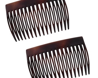 Charles J. Wahba - Basic Side Comb (Paired) - 16 Teeth - Made in France