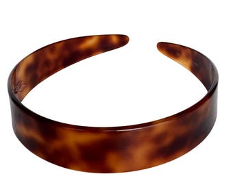 Charles J. Wahba - 1" Wide Headband - Hand Crafted in France