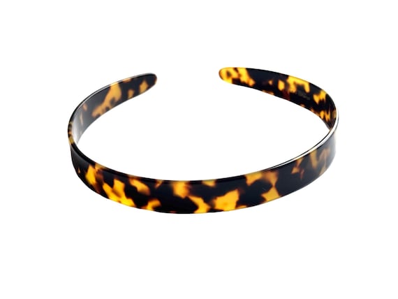 Charles Wahba Tortoise Shell Headband AUTHENTIC CHARLES J WAHBA - 1.5 Inch Wide Headband - Hand  main image 4