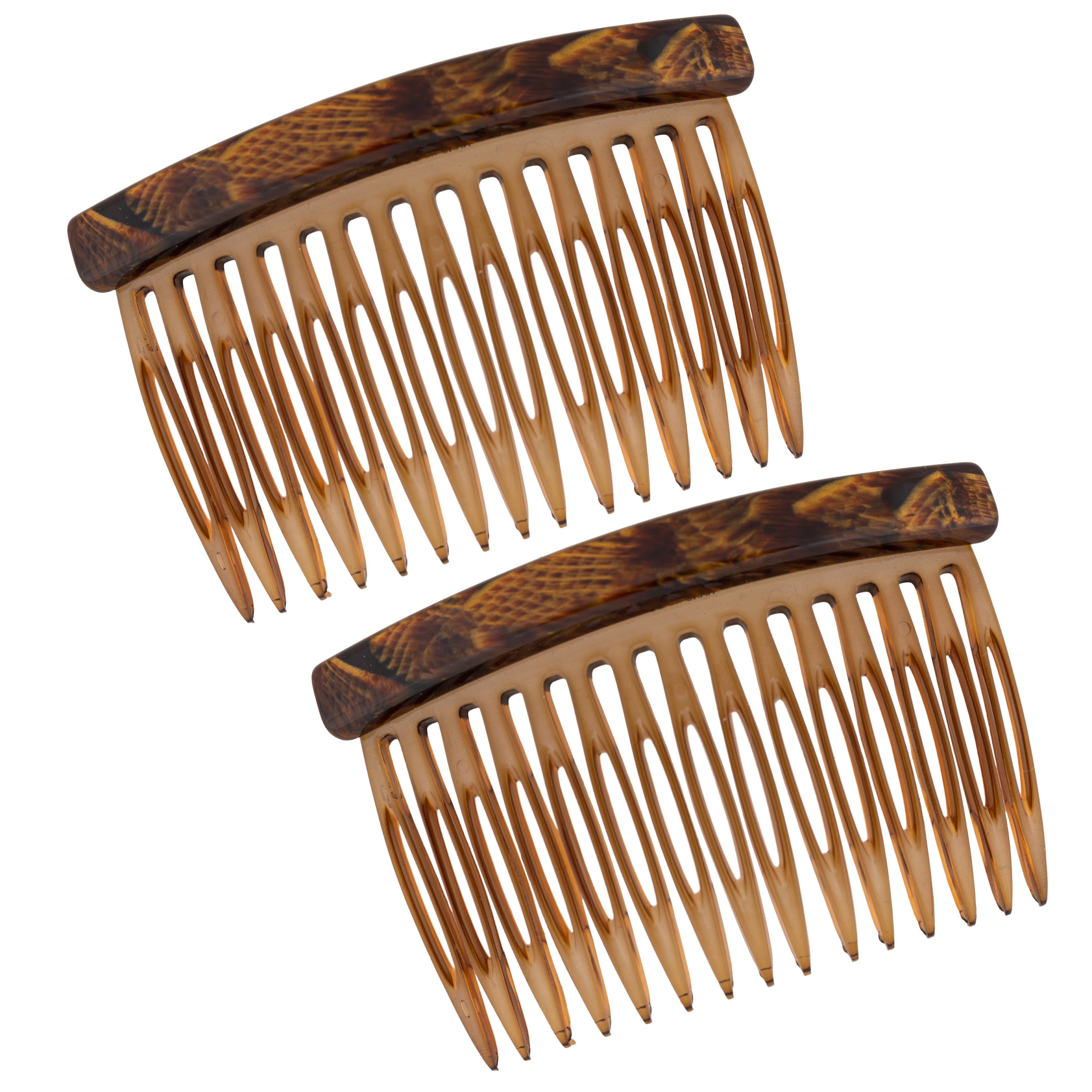 Charles J. Wahba - Basic Side Comb With Covered Top (paired) - Handmade ...