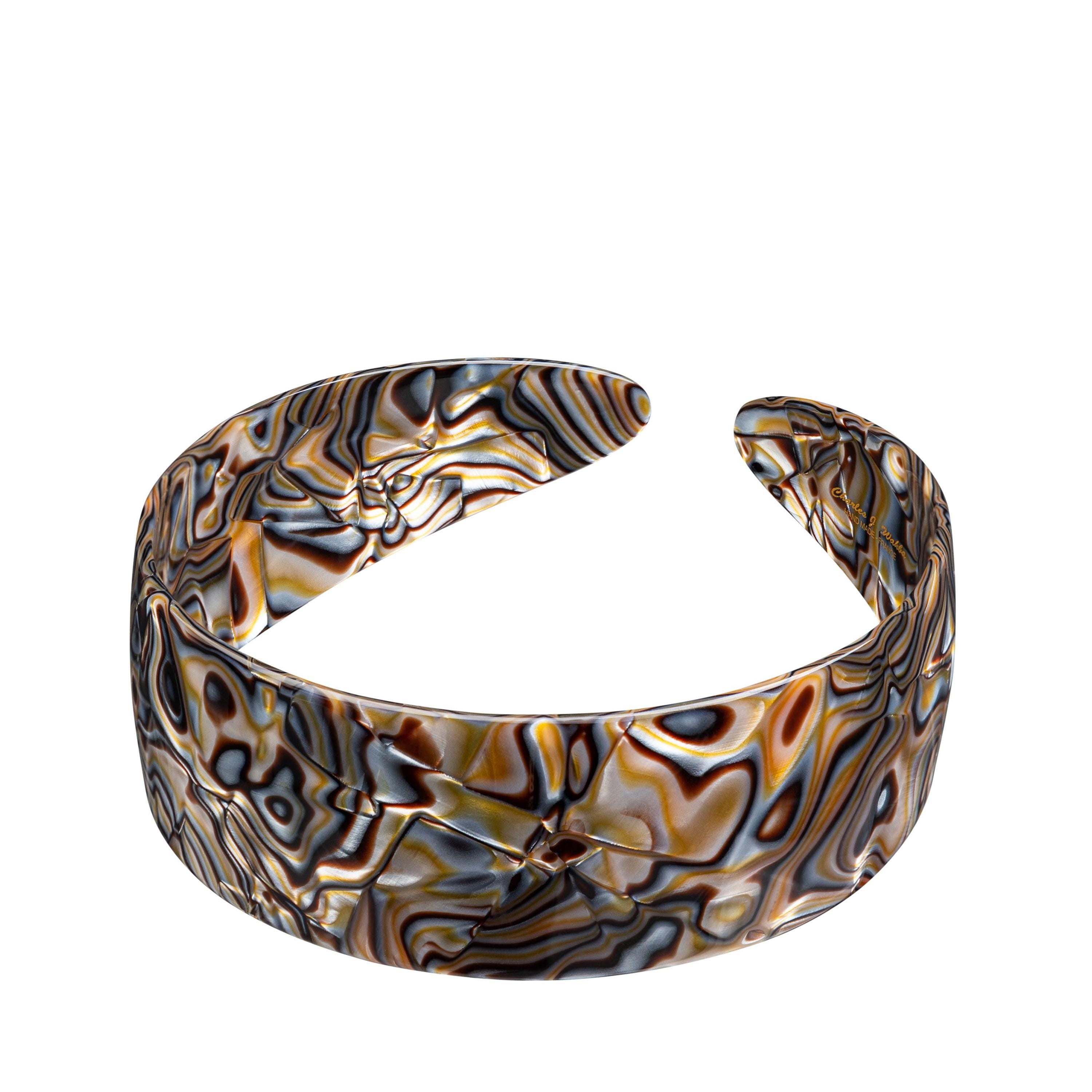 AUTHENTIC CHARLES J WAHBA - 1.5 Inch Wide Headband - Hand Crafted