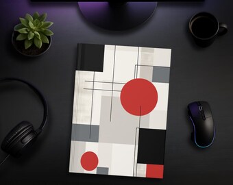 Diario de tapa dura / Mate / Versátil / Cuaderno para uso diario / Sofisticado / Moderno / Limpio / Adulto / Elegante / Minimalista / De vuelta al cole