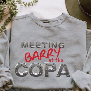 Copacabana Manilow Sweatshirt, Barry Fanilow Sweatshirt mit Rundhalsausschnitt, Geschenk für Manilow Fans, Shirt für Konzert, Manilow Pullover für Frauen