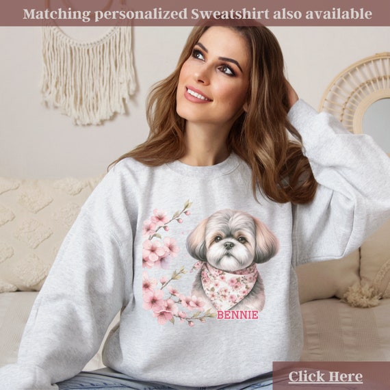 Personalized Shichon Mug, Spring Shichon Spring Cup, Custom