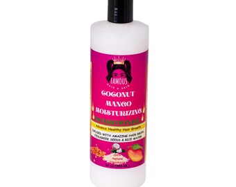 16 oz. Coconut Mango Rice Water Conditioner: Natural Hair Care