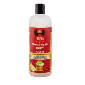 16 oz. APPLE PEAR Scented Body Wash/natural organic body wash/body wash for skin and face/body wash to rejuvenate skin/body care