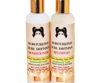 Set shampoo e balsamo idratanti per definire i ricci (473 ml)
