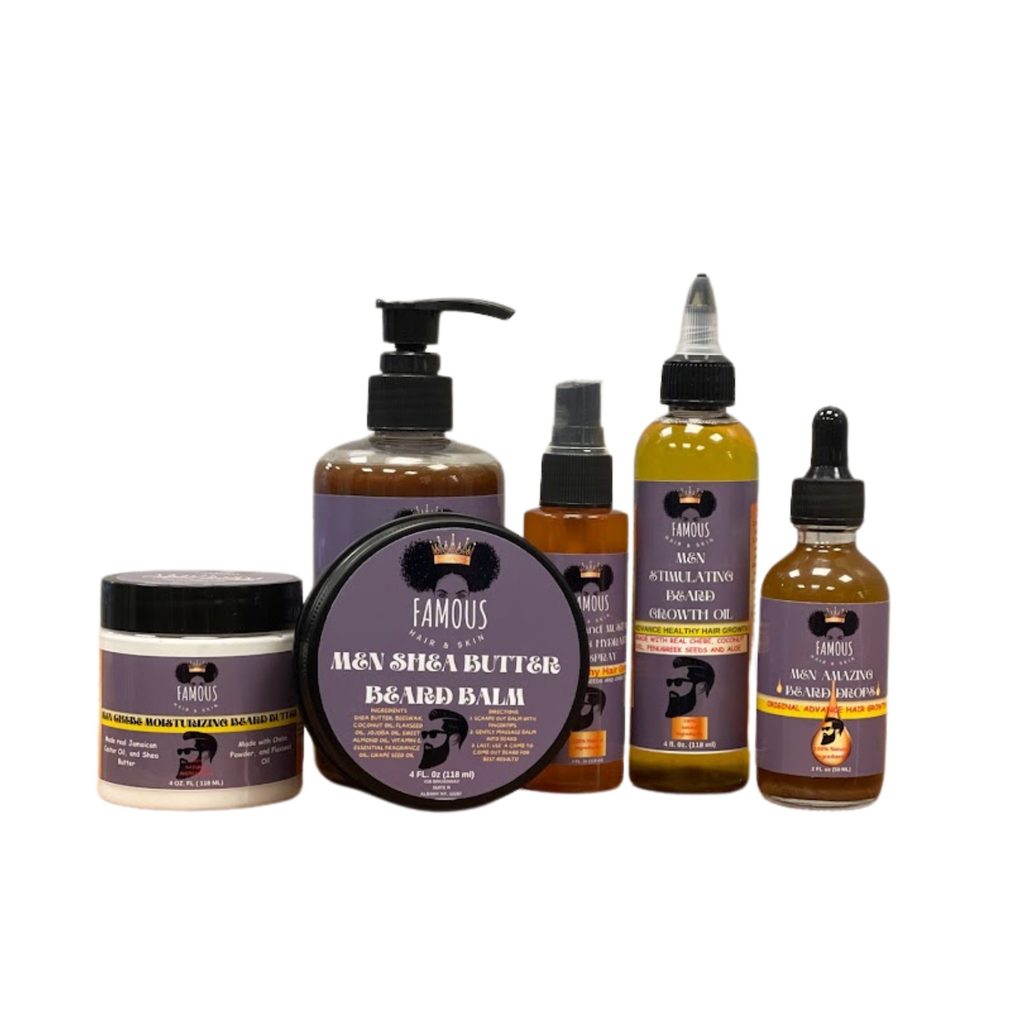 Beard Growth Liquid Beard Care Set main image 1