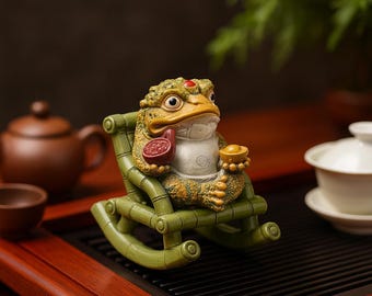 Color Changing Frog Ornaments - Frog Tea Pets That Can Change Color When In Hot Water -Frog Sculptures - Christmas Gifts-For Her/Him