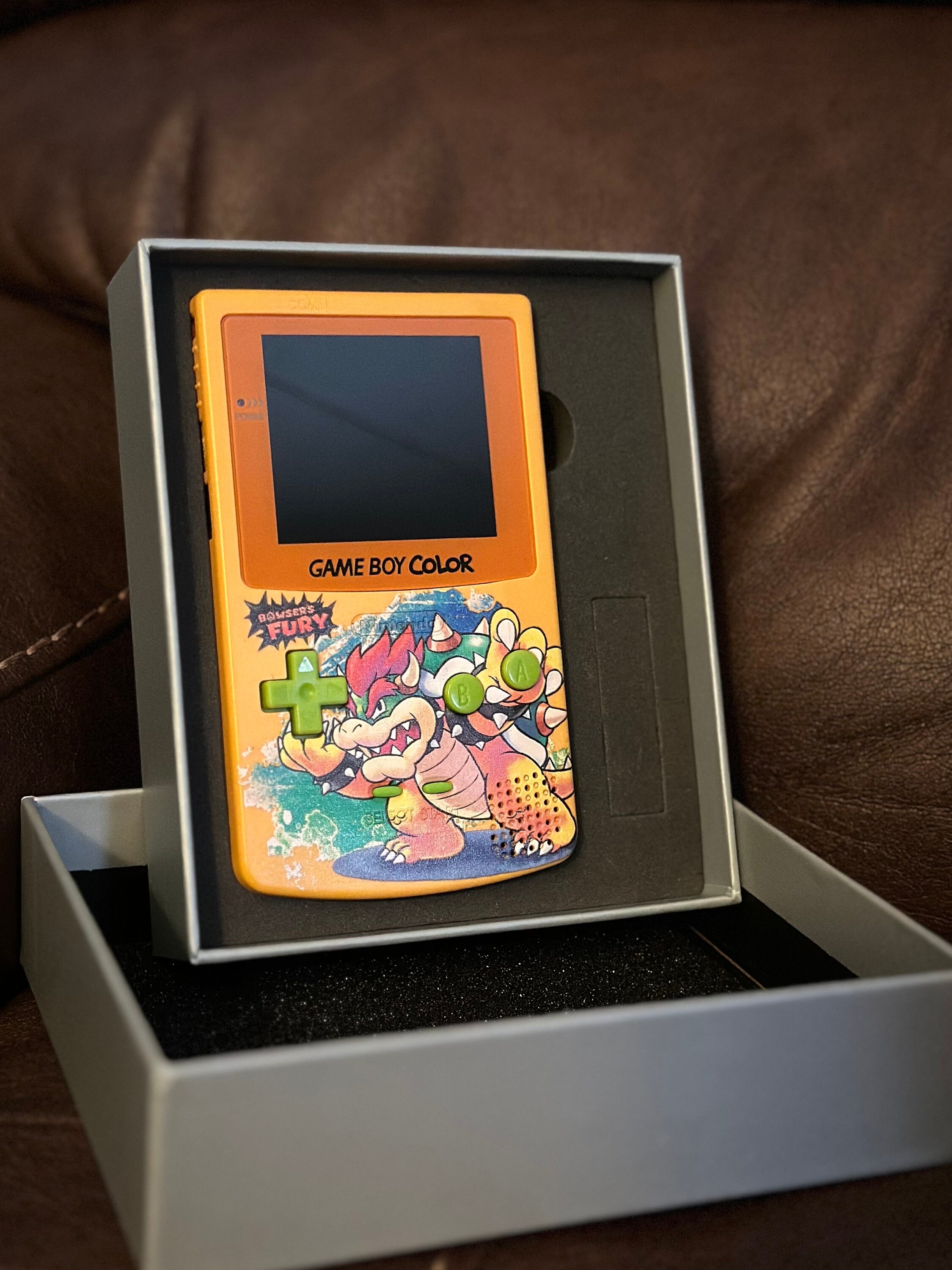 Game Boy Color Bowser Edition - Etsy