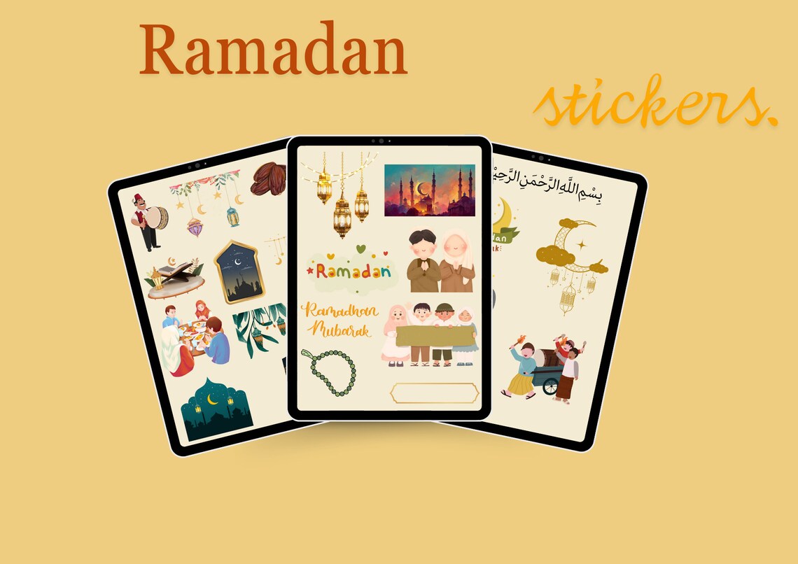 Ramadan Printable Planner Ramadan Stickersreading the Quran Ramadan ...