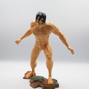 Eren Yeager– Hand-Painted 3D Printed Figure | Attack on Titan Collectible