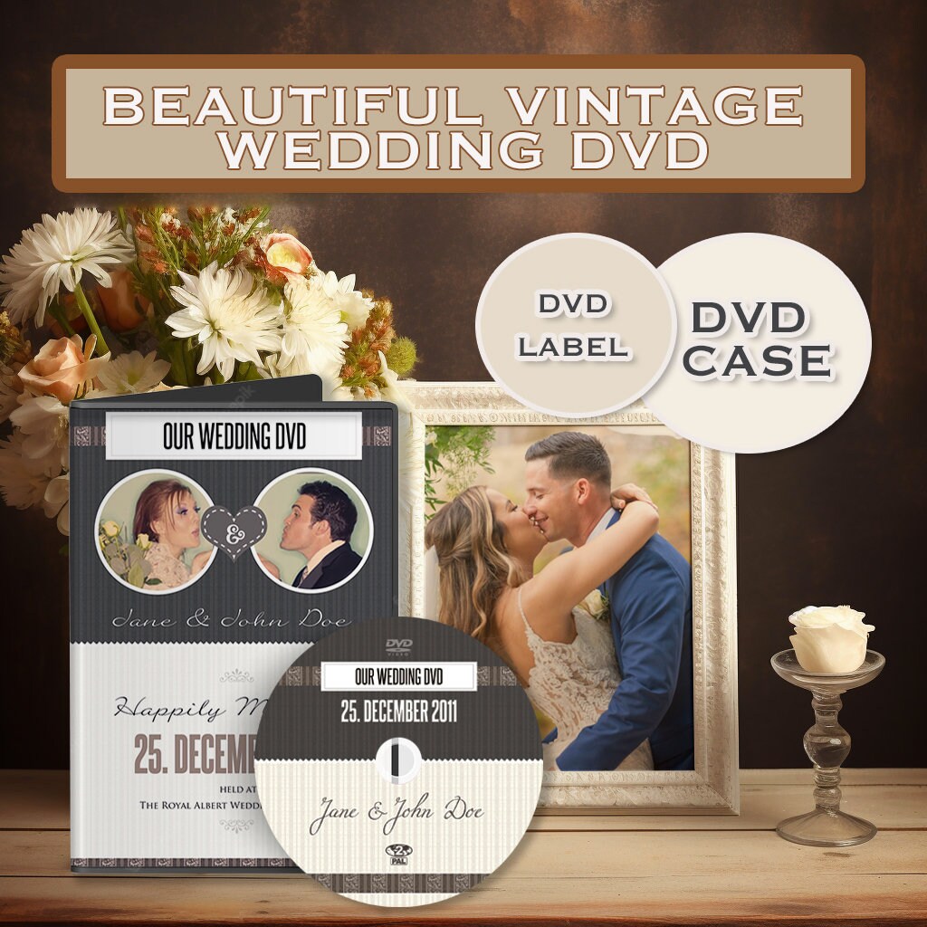 Wedding Dvd Label - Etsy