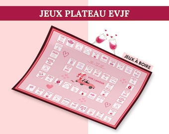 Jeu de société EVJF, Jeu evjf, Jeu pour célibataires , evjf, Jeu de société à boire pour célibataire, Jeu de soirée, Soirée entre filles