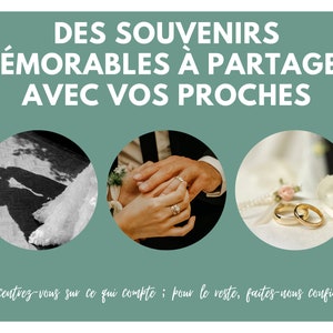 May include: A collage of three images depicting wedding-related themes. The first image shows a couple's shadow on the ground, the second image shows a close-up of a couple's hands with wedding rings, and the third image shows two gold wedding bands on a white surface.