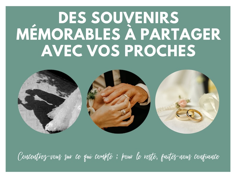 May include: A collage of three images depicting wedding-related themes. The first image shows a couple's shadow on the ground, the second image shows a close-up of a couple's hands with wedding rings, and the third image shows two gold wedding bands on a white surface.