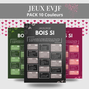 Bachelorette Party Games Pack - Editable bachelorette party game - Drink if French - Bachelorette party challenges - Bachelorette party activities - Prizes for bachelorette party - bachelorette party