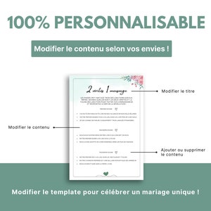 May include: A printable template for a wedding game called "2 Truths 1 Lie". The template features a floral design with pink and green accents. The text on the template reads "2 Truths 1 Lie" and includes instructions for playing the game. The template is customizable and can be used to create a unique wedding game.