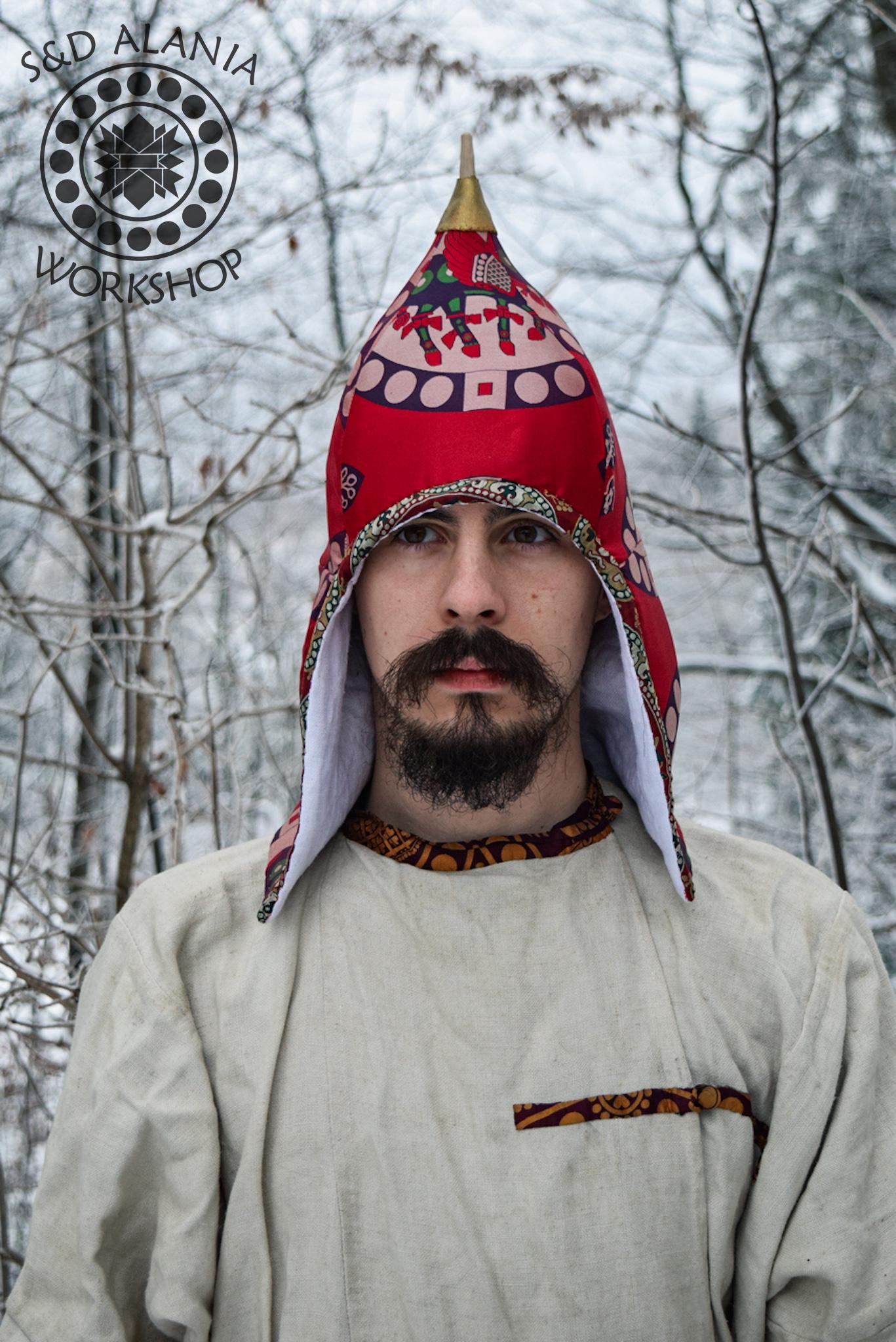 Alan Silk Medieval Hat From Moshchevaya Balka, 8th-10th 