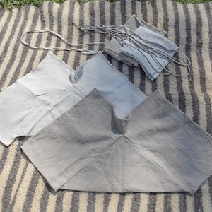 Medieval Linen Pants Shorts, Viking age