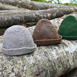 Felt Hat 100% sheep wool, Viking, Slavs, Early Medieval hat